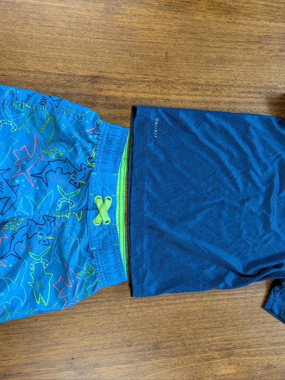 Bundle Of 5 Pcs Boys Clothing Size 4/5 Athletic Active Swimming Nike AND1